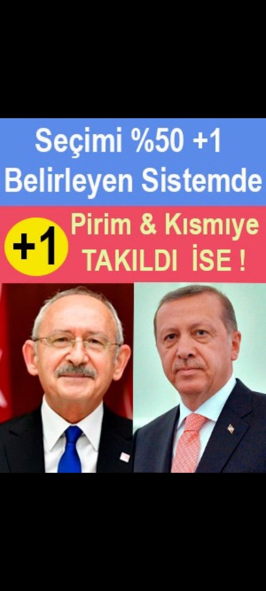Sayın  <a href="/RTErdogan/">Recep Tayyip Erdoğan</a> seçimi 24 gün kaldı bir an önce çözmeniz lazım 6 milyon oy muhalefete gidiyor

 muhalefetten sözümüzü aldık
<a href="/eczozgurozel/">Özgür Özel</a>
<a href="/meral_aksener/">Meral Akşener</a> #5BinVeKısmiyiOyalama