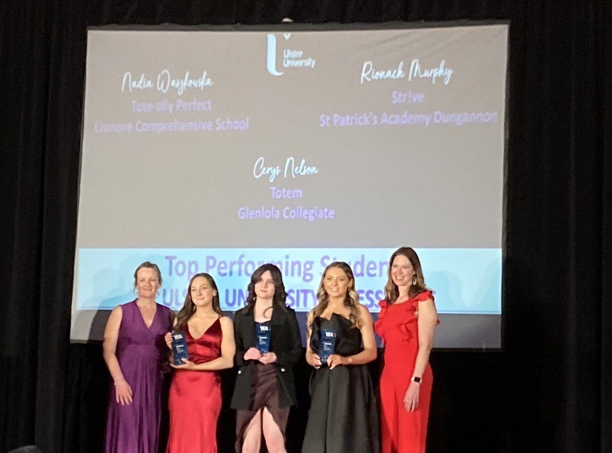 nickjread's tweet photo. Congratulations to the winners of the Ulster University top performing @YE_NI student of the year #yea23 @UlsterBizSchool @NancyABrown https://t.co/0gEnsSxh69
