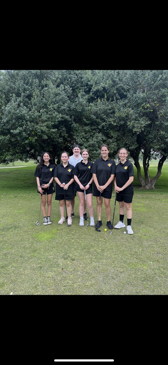 Good luck to our 8th grade golf athletes today! ⛳️🏌️‍♀️