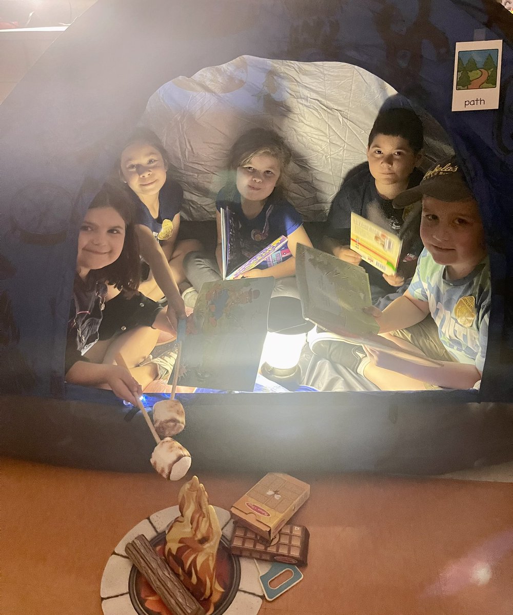 Camping day was so much fun!! 🏕️