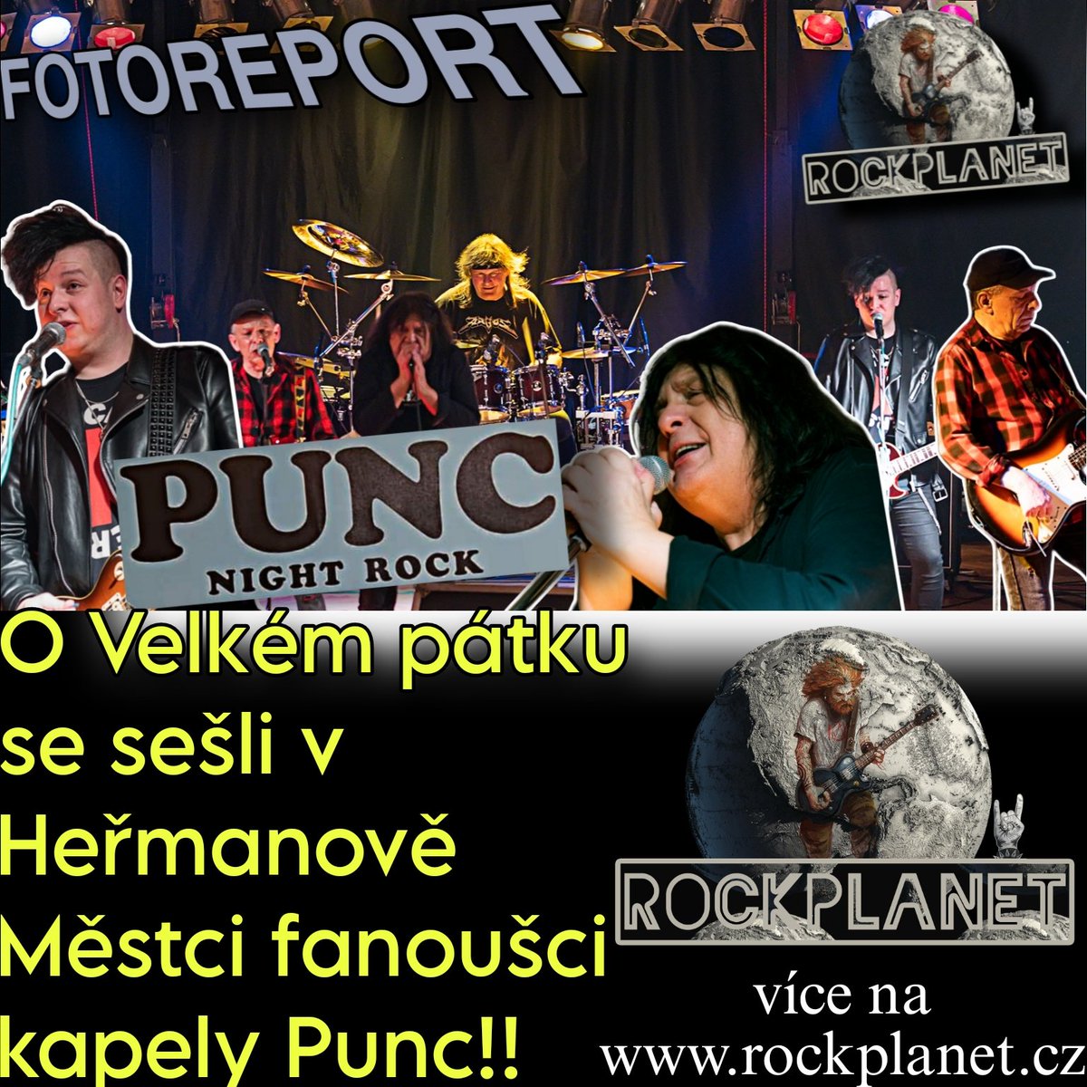 rockplanetoffic's tweet image. O Velkém pátku se sešli v Heřmanově Městci fanoušci kapely Punc!!

Punc, to je skvělá kapela která na Velký pátek 7.4. v Heřmanově Městci, rozjela velký mejdan.

Více najdete zde:
rockplanet.cz/o-velkem-patku…

#punc #punckapela #puncband #puncmusic #rock #rockmusic #rockband