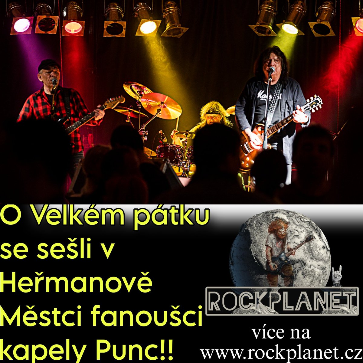 rockplanetoffic's tweet image. O Velkém pátku se sešli v Heřmanově Městci fanoušci kapely Punc!!

Punc, to je skvělá kapela která na Velký pátek 7.4. v Heřmanově Městci, rozjela velký mejdan.

Více najdete zde:
rockplanet.cz/o-velkem-patku…

#punc #punckapela #puncband #puncmusic #rock #rockmusic #rockband