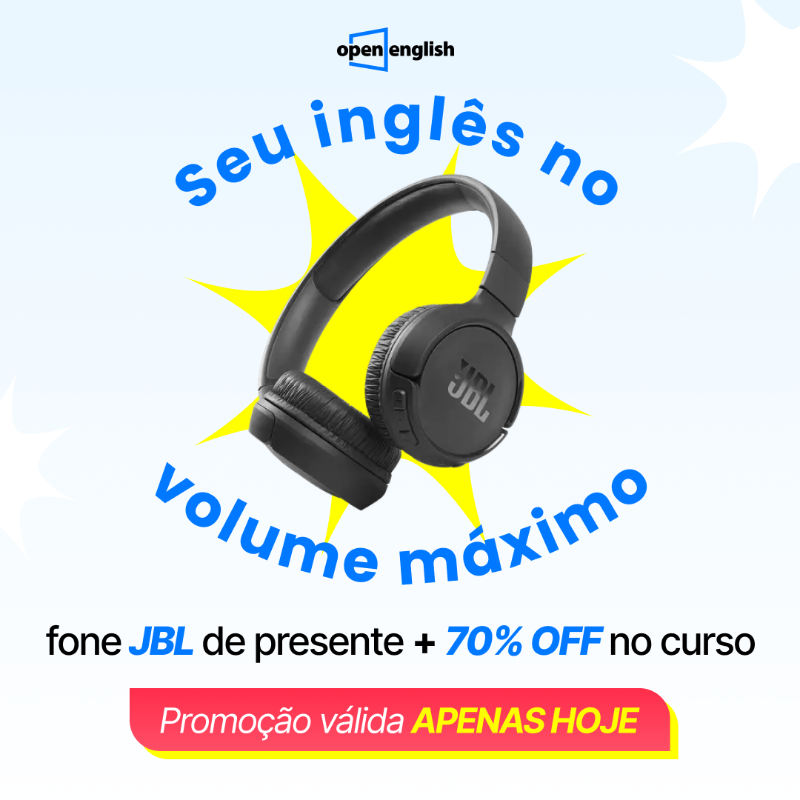 open english on X: [SÓ HOJE MESMO] Compre seu curso e leve um