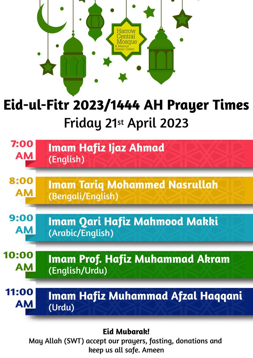 HarrowCentralMosque tweet media