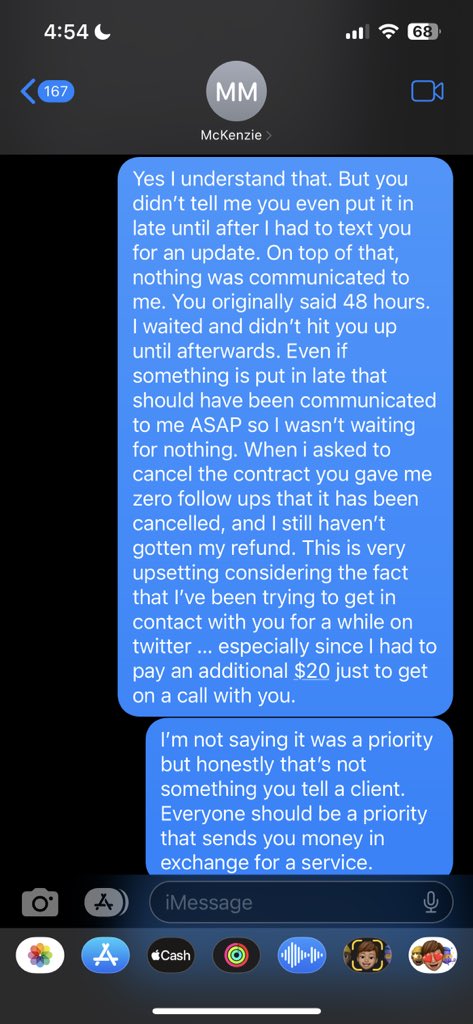 UGCwithLee's tweet photo. Once I sent another response, I got blocked. It clearly states this in the contract. Now tell me what you guys would do? I’m furious!!! 😡 https://t.co/GJSO0zhtlQ