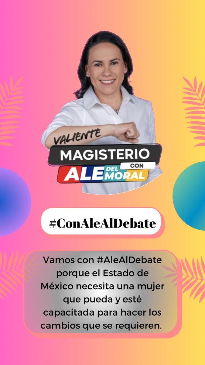 JMmovimiento's tweet photo. #MagisterioValiente
#YoConAleDelMoral https://t.co/qE8ujXfNWt