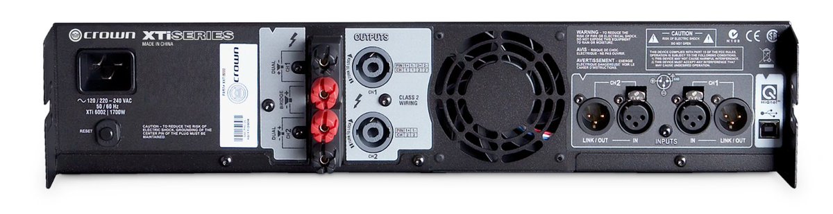 TrueHeartSound's tweet image. Crown XTi 6002 6000W Power Amplifier (ONE) $2,586.00 USD

Please check out our website at trueheartsound.com or give us a call on Whatsapp at 1.917.708.3778 or on our office number at 1.954.616.5622
