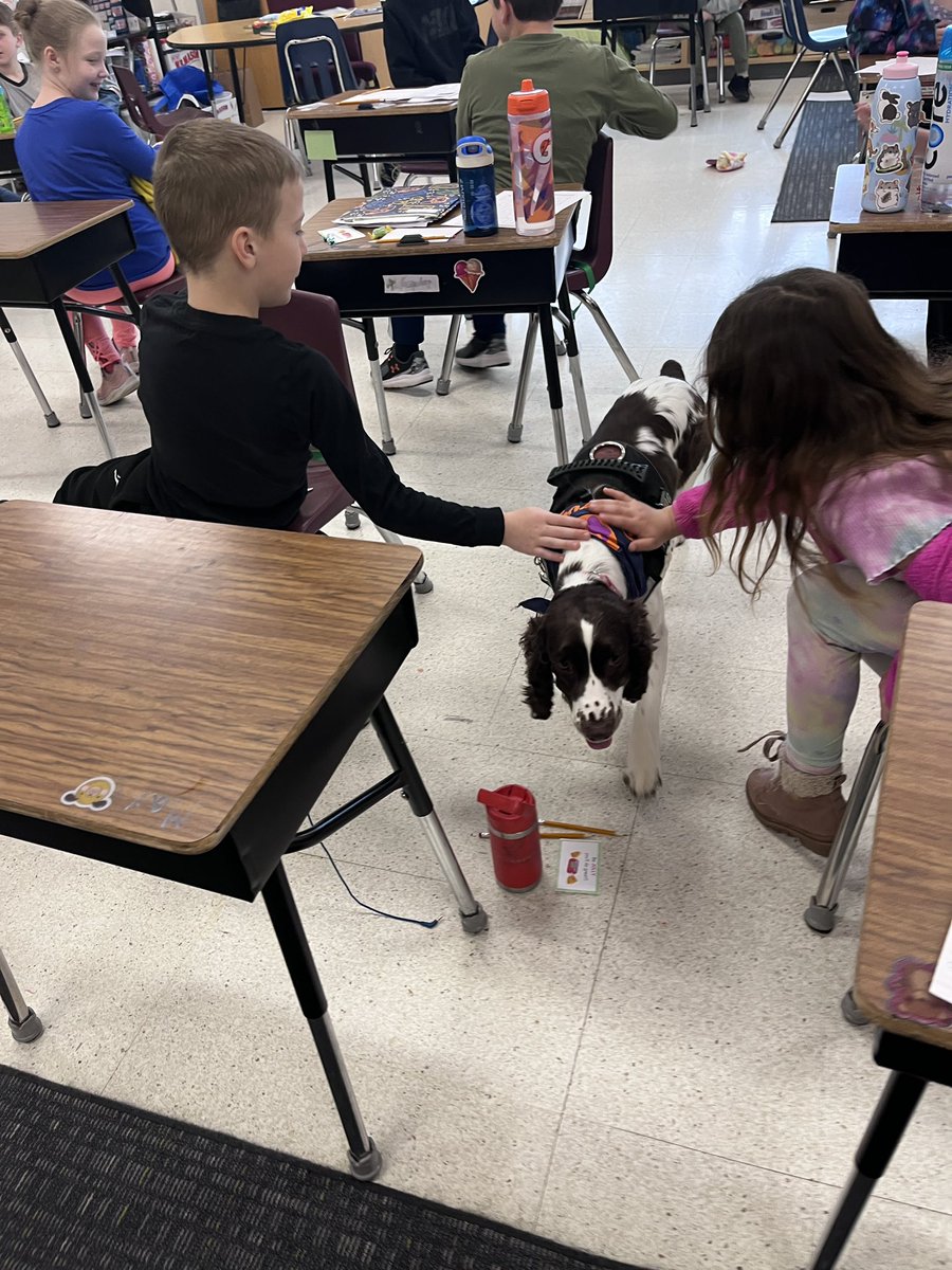 chardenbrook3rd's tweet photo. Thank you to Dottie for visiting and setting our day off on the right foot! @MrsBetsyMBrown https://t.co/1Xy1s3xhBV