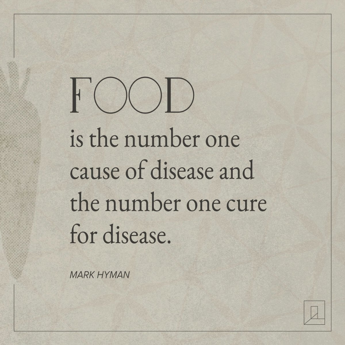 Food IS medicine. 🥦 Nutrition is not an afterthought — it is the foundation of health.