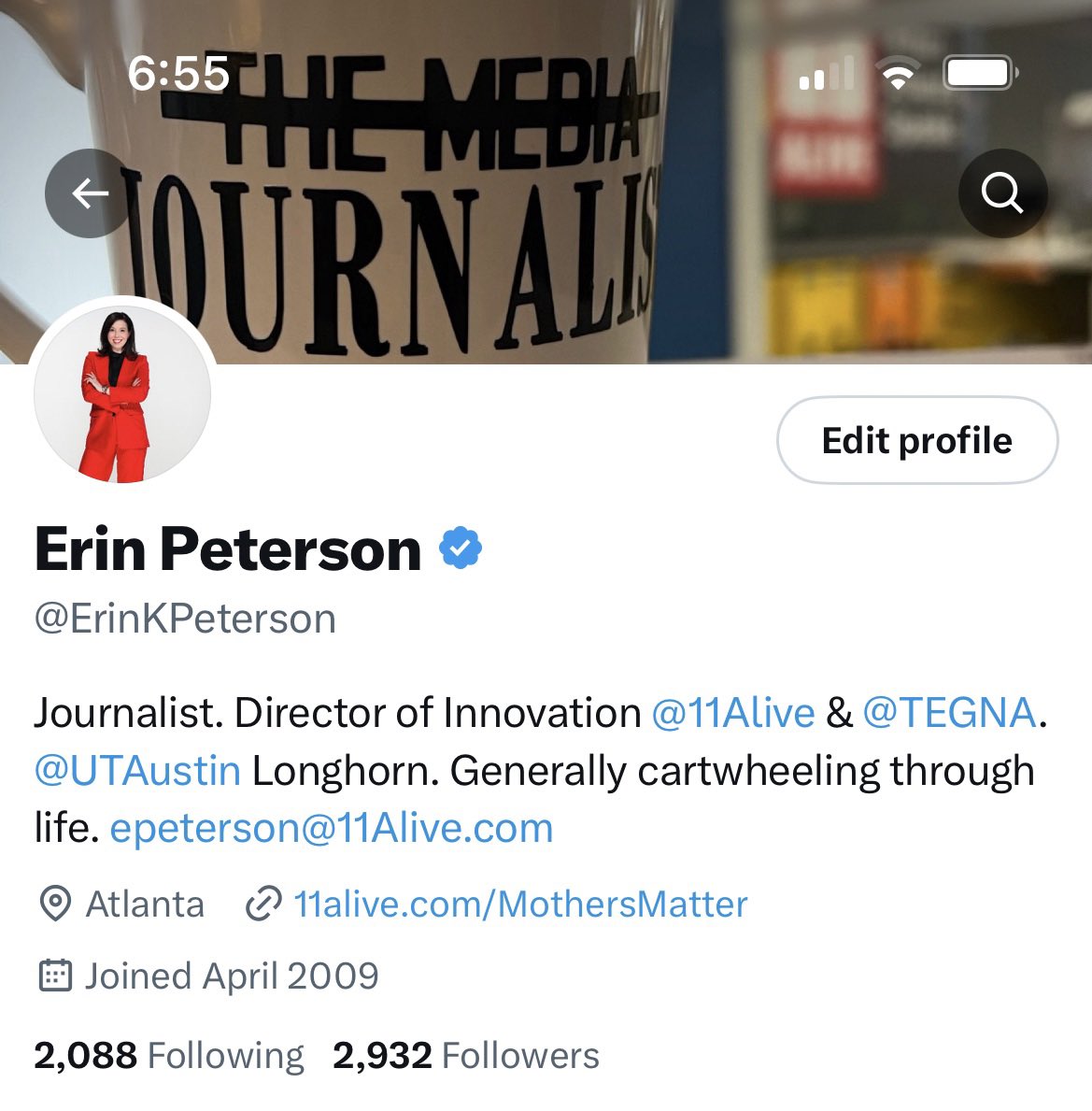 ErinKPeterson's tweet photo. RIP Verified ☑️ 
2020 to 2023
We’ll always have that 2020 Georgia election coverage. https://t.co/75JEN8gLdl