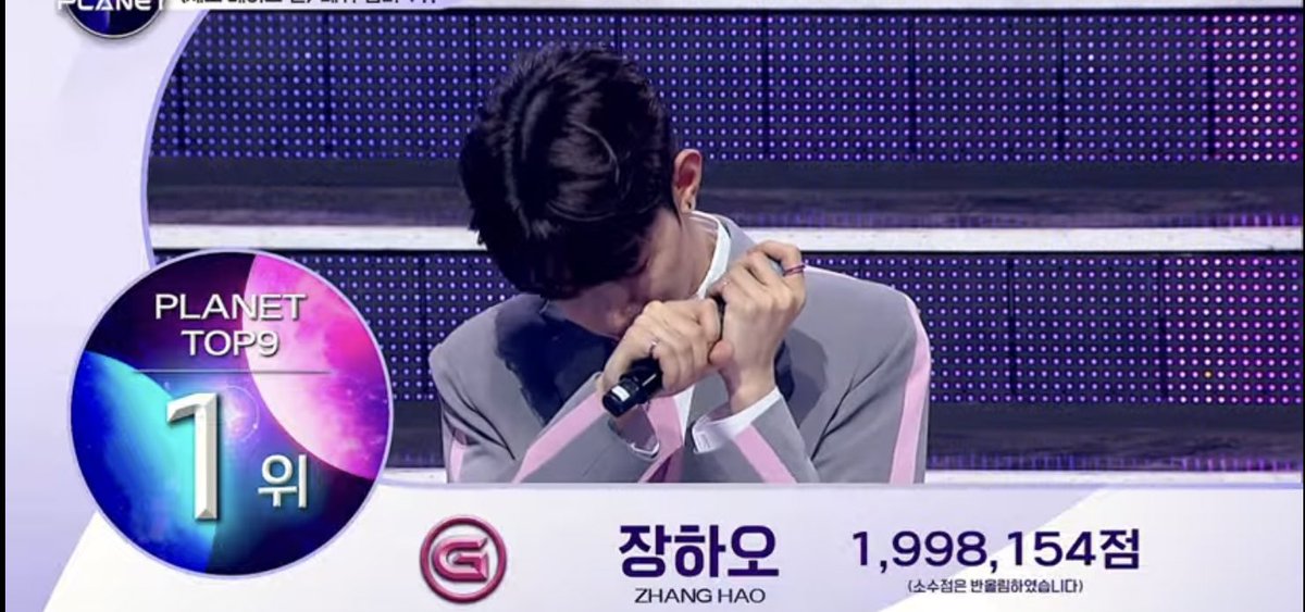 pcmwuah's tweet photo. I will never forget this day. History books of all kpop survival shows will have this written, “Zhang Hao, a Chinese trainee from Yuehua Ent. became the first non Korean to be ranked 1st in the finals.”
#장하오 #ZHANGHAO #章昊 https://t.co/9nZXsORxBk