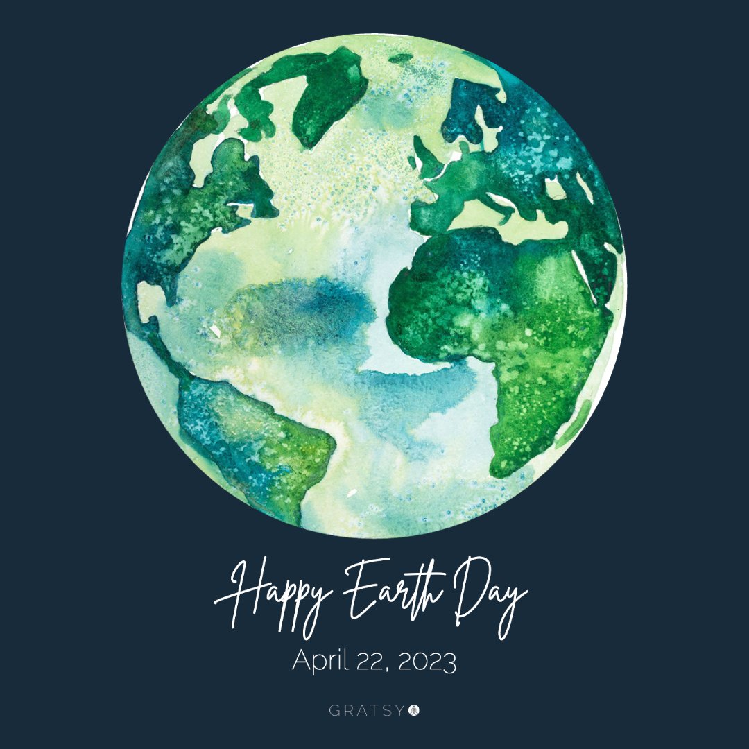 GratsyOfficial's tweet image. Earth Day is this coming Saturday! 🌍 Let's take a moment to appreciate this beautiful planet we call home and recognize the importance of building sustainable practices in our daily lives. 🌿  
#earthday