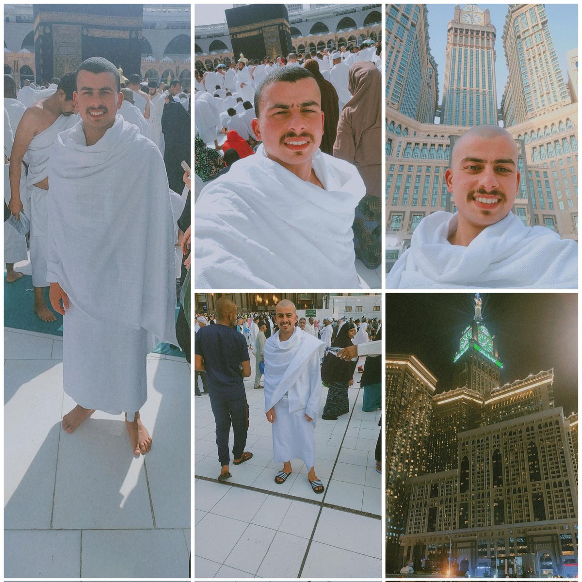 وكان شوقي للكعبه قد بلغ عنان السماء 
وجيئت اليها مشتاقا لرائحتها 
فا اسئلك ي الله أن ترزق كل مشتاق زيارة بيتك الحرام ولا تحرمنا من زيارة بيتك مرارا وتكرارا 
اللهم تقبل منا صالح الاعمال والدعاء 🤲❤🕋