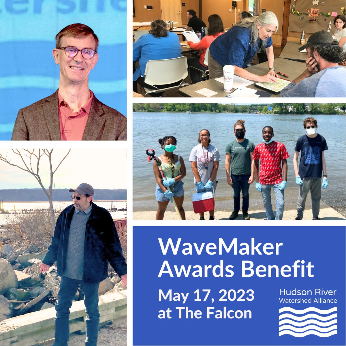 HudsonWatershed's tweet photo. Celebrate our #WatershedWaveMakers with us on May 17! We're recognizing the Piermont Waterfront Resiliency Commission's regional leadership on planning for sea level rise + flooding, along with innovative community programming and outreach. More info: https://t.co/RYCa8Uaj3W https://t.co/4iVLncAKXi