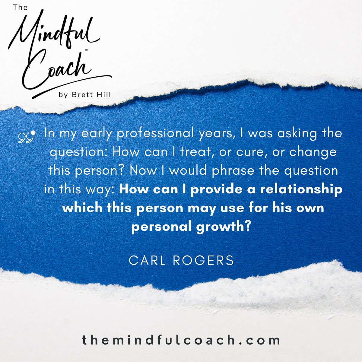 bretthill's tweet photo. A mindful coach consciously creates the relationship needed to do the work the client needs. 
#mindfulness #coaching #themindfulcoach #themindfulcoachmethod #themindfulcoachassocation https://t.co/s735QyfKUw