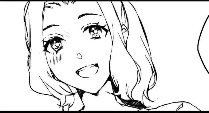 この椿芽さん可愛くかけた気がする(あつい自画自賛) 