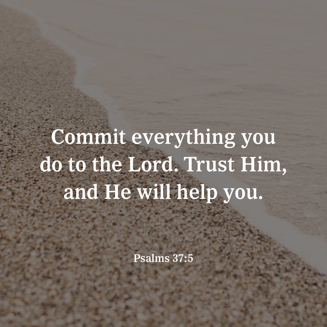 YouVersion's tweet image. Psalms 37:5