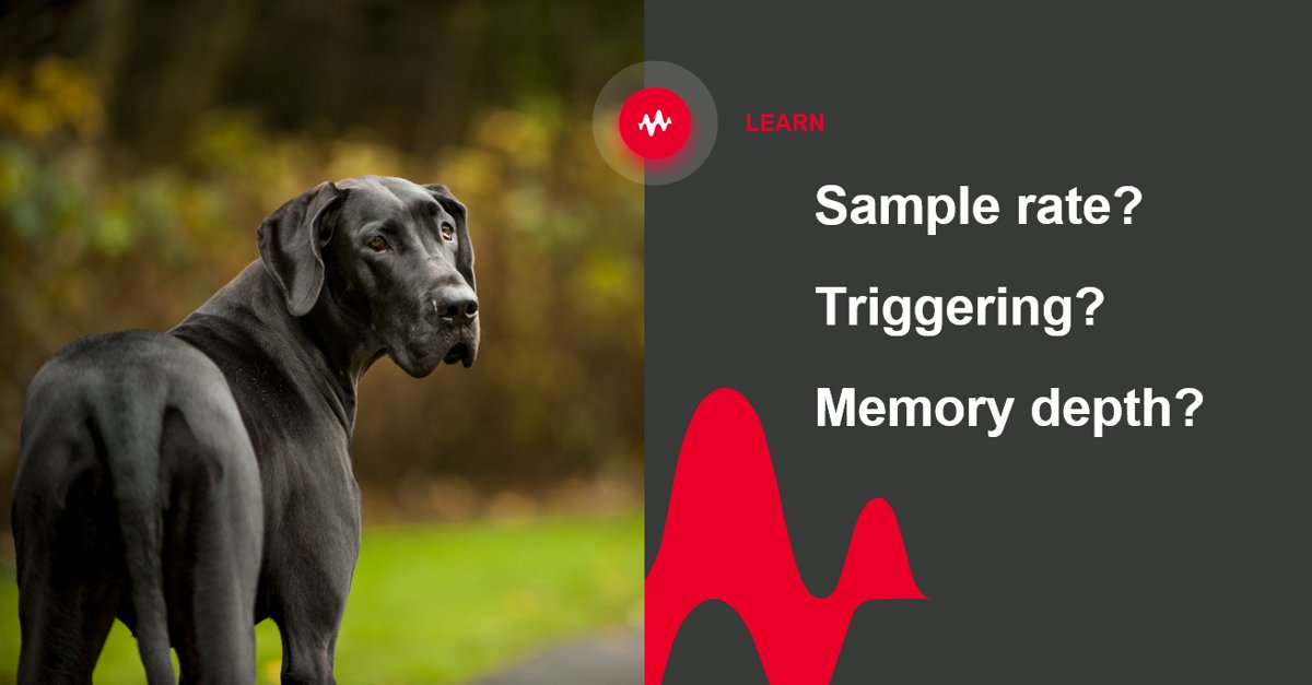 Keysight's tweet photo. Outside of a dog, an oscilloscope is a EE’s best friend. But are you really getting the most out of your scope? Join us for High-Speed Oscilloscope Basics and learn the fundamentals as well as advanced concepts. #KeysightLearn #EngineeringEducation https://t.co/TNjHtA3pWf https://t.co/RtdiS3Z3yx