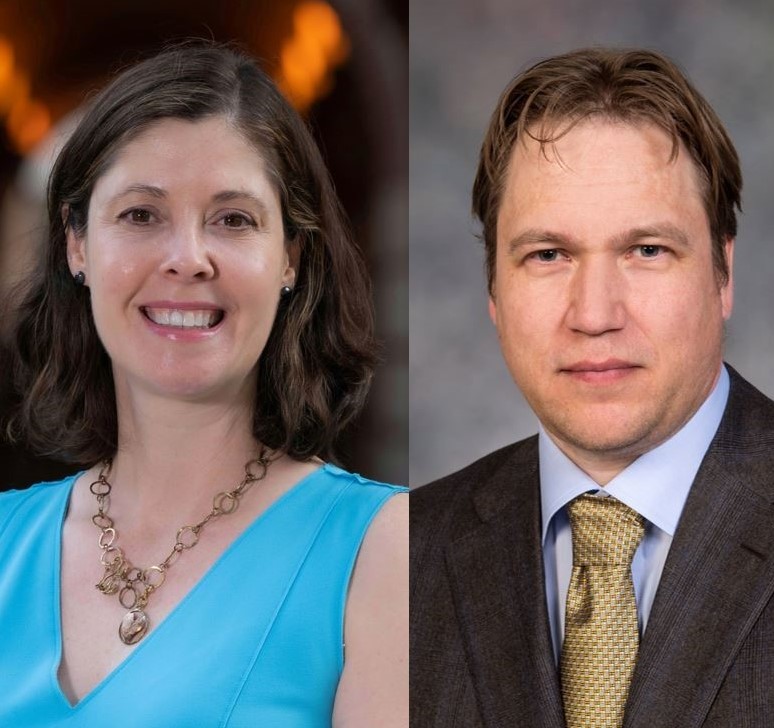 ChemistryUIUC's tweet photo. Excited to share that these two superb scientists — Prof. Christy Landes &amp; Prof. Stephan Link — will bring their talents to @ChemistryUIUC as new members of our faculty! 👏

Learn more about them➡️https://t.co/RHrbP0W1np https://t.co/v2ZCP6Nr8I