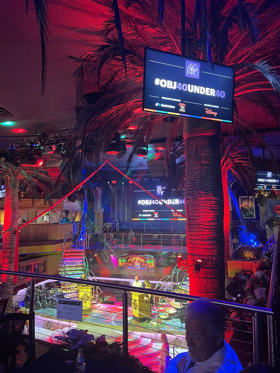 TastyChomps's tweet photo. Live in Orlando, it’s @OBJUpdate #obj40under40 @OrlandoMangos https://t.co/P4m9iiUsvY