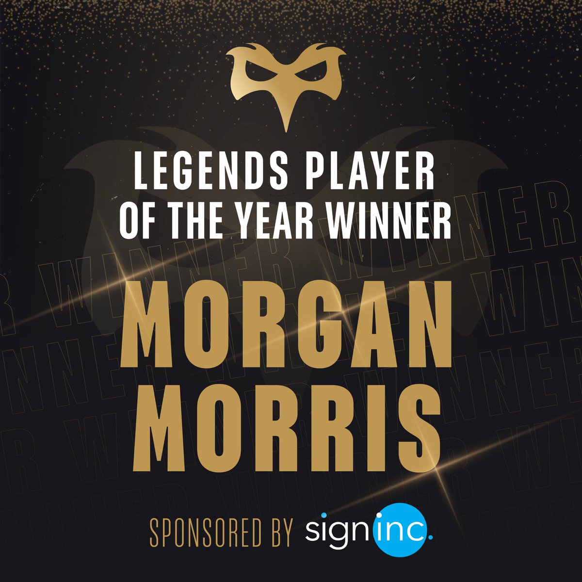 ospreys's tweet photo. 𝗘𝗻𝗱 𝗼𝗳 𝗦𝗲𝗮𝘀𝗼𝗻 𝗔𝘄𝗮𝗿𝗱𝘀 🏆

The Legends Player of the Year winner sponsored by Sign inc is Morgan Morris 🖤 

𝗟𝗹𝗼𝗻𝗴𝘆𝗳𝗮𝗿𝗰𝗵𝗶𝗮𝗱𝗮𝘂 𝗠𝗼𝗿𝗴𝗮𝗻 👏 https://t.co/OejRJ3tEeo