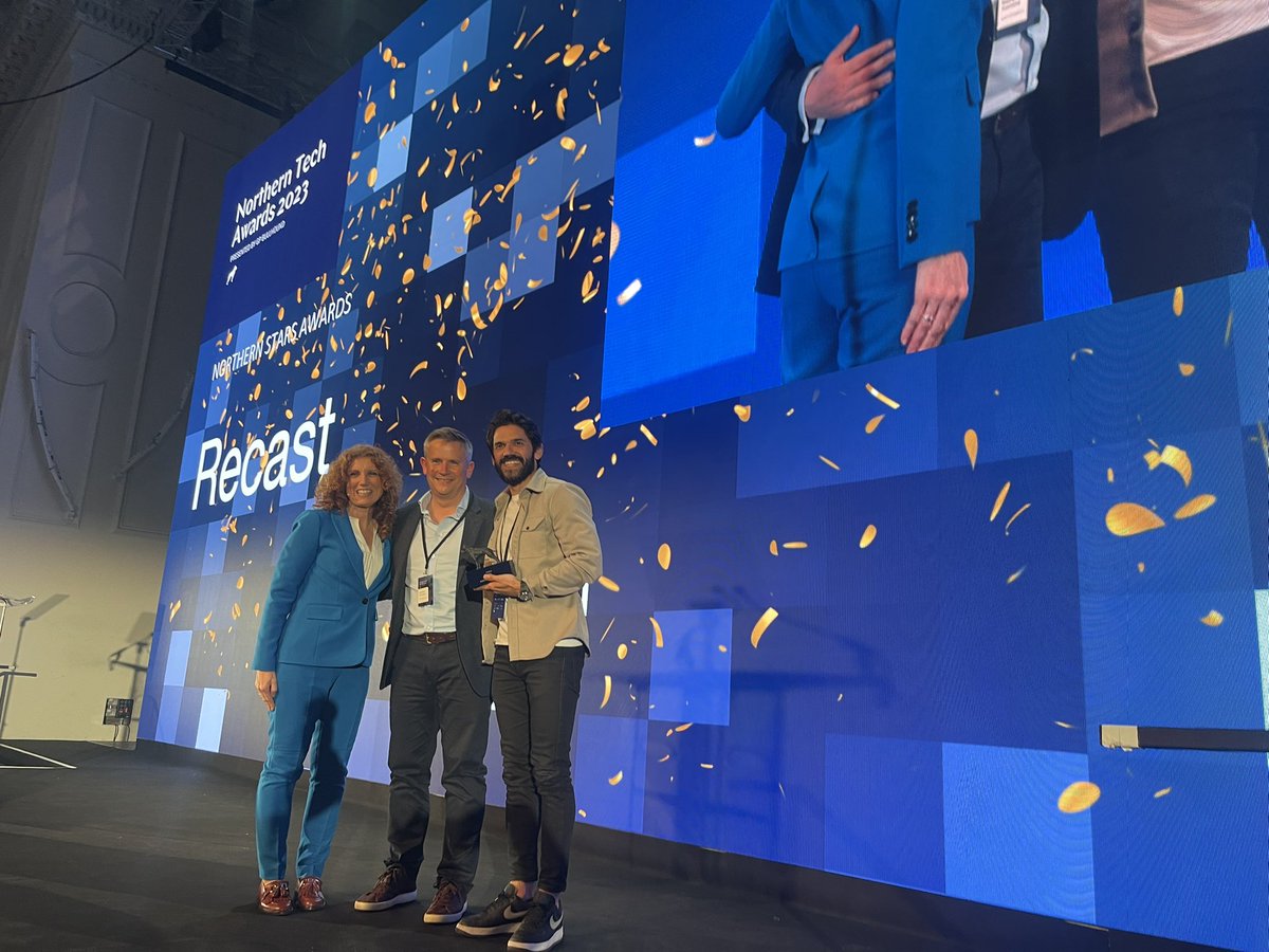 GPBullhound's tweet image. Congratulations to @RecastTV for taking home the Northern Star Overall Judges&apos; Award, the best early-stage company with the highest achievements for growth, innovation and potential for international success. #NorthernStars #NorthernTechAwards
