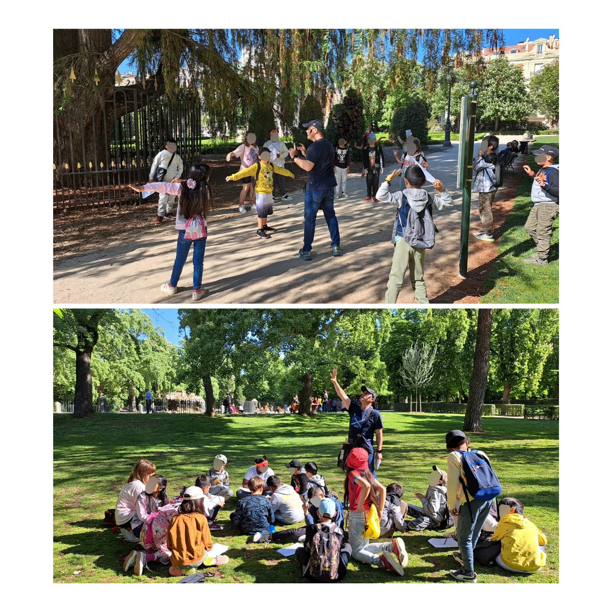 ceipasturias's tweet photo. El Parque del Buen Retiro ha recibido la visita de los alumnos/as de 3°. ¿Sabíais que el Retiro ocupa lo mismo que más de 100 campos de fútbol y tiene más de 300 años? https://t.co/h08QqAiJYX