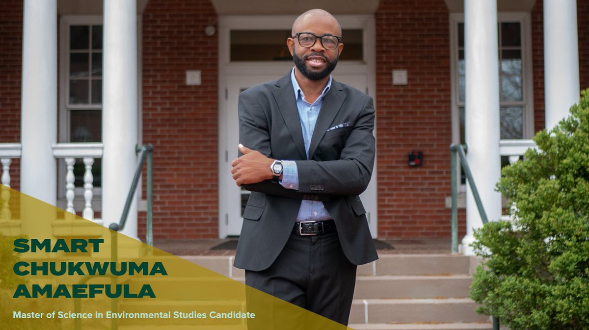Student Spotlight 🌟 Meet Smart Chukwuma Amaefula from our <a href="/OhioES/">OhioES</a> program! "I appreciate <a href="/ohiou/">Ohio University</a> for providing me the opportunity to have access to lots of resources which I am using to advance my career.” Learn more about Smart and his career: bit.ly/3KM7LWM