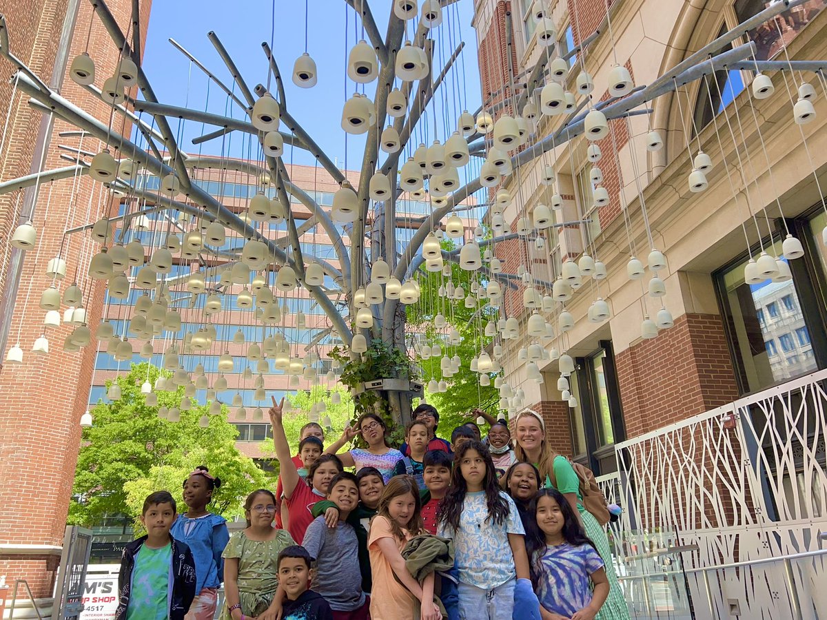 <a href="/PlanetWordDC/">Planet Word Museum</a> is the place to be! We had so much fun learning about language through art, music, magic, and so much more! 🌎💚