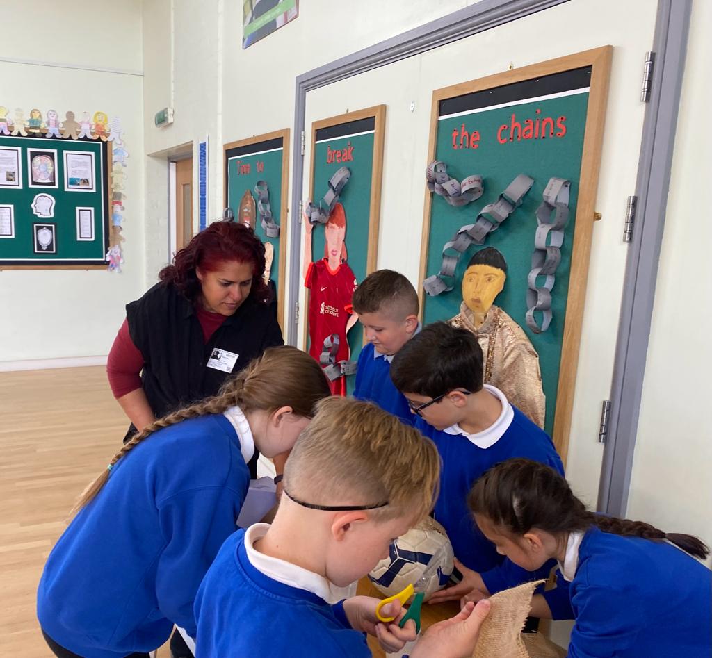 Y3/4 preparations underway @balbirdance - Our children have been preparing for their end of year performance using all their creative skills in one session. Dance and preparing their props, it was wonderful to hear their ideas.

 -
 rockinghamji.co.uk/y3-4-preparati…