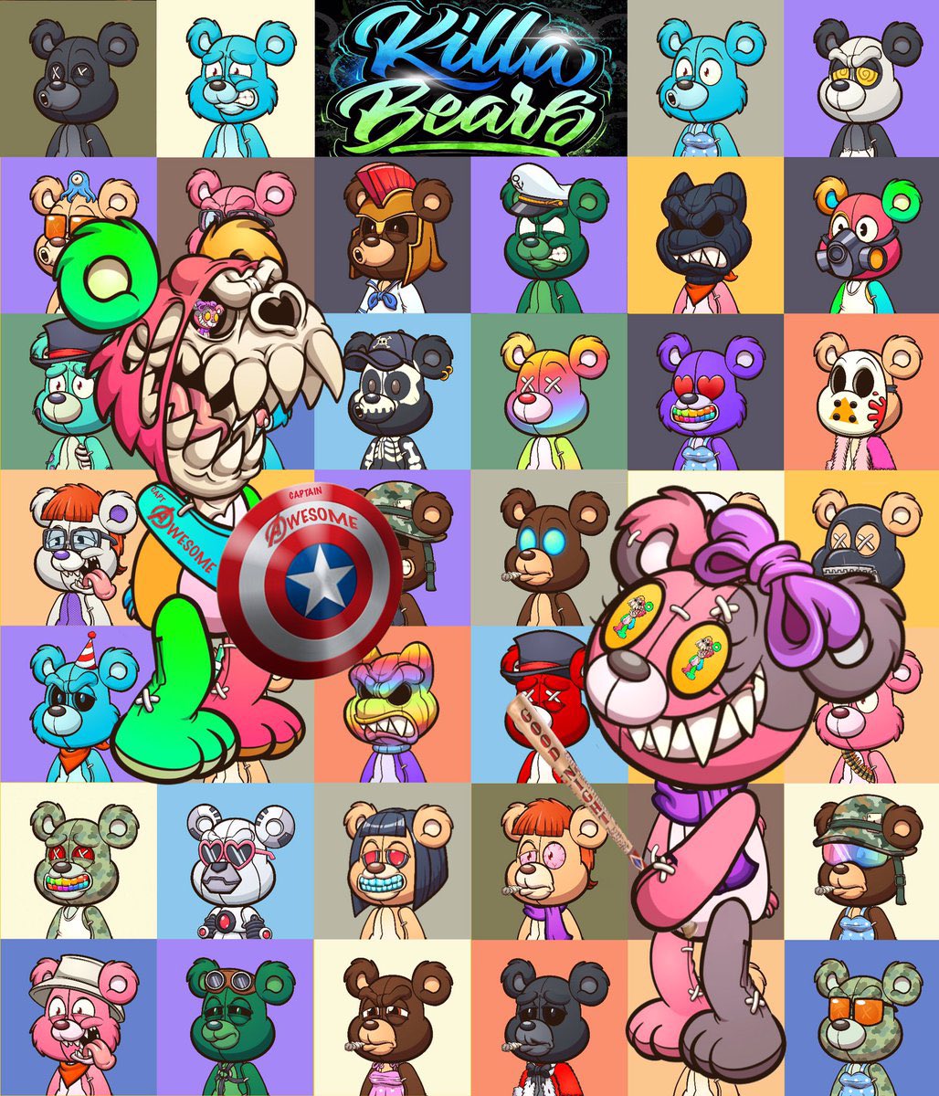KILLACUB GIVEAWAY

Since I have 51 OG <a href="/killabearsnft/">KILLABEARS 🐻</a> I get 51 free cubs so I’m going to give them away free.  If you like, comment, retweet and lick Deez you won’t get shit. 

I’m giving all mine to myself for being so Awesome. Captain MF Awesome. 

Just kidding. I’ll be giving