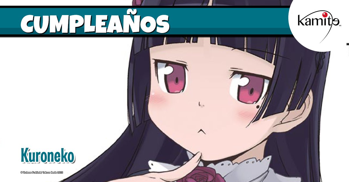 Kamite Manga on Twitter: "Sobrinos, felicitemos a #Kuroneko o #RuriGoko