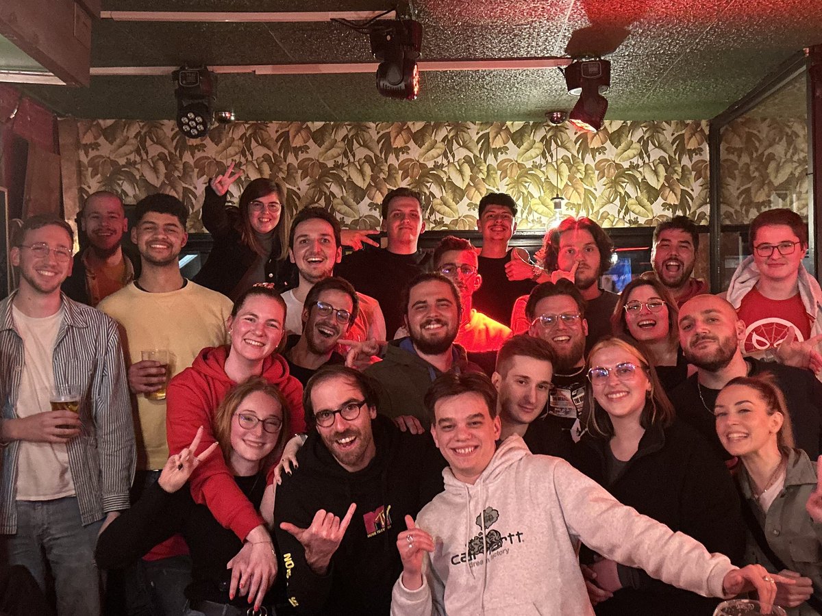 Le groupe est prêt ❤️