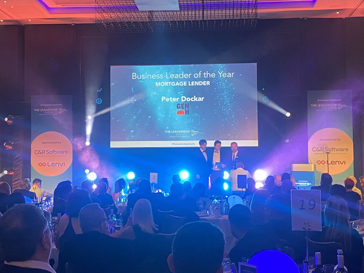 Peter Dockar from <a href="/Generation_Home/">Gen H</a> wins Business Leader of the Year - Mortgage Lender Congrats Peter!