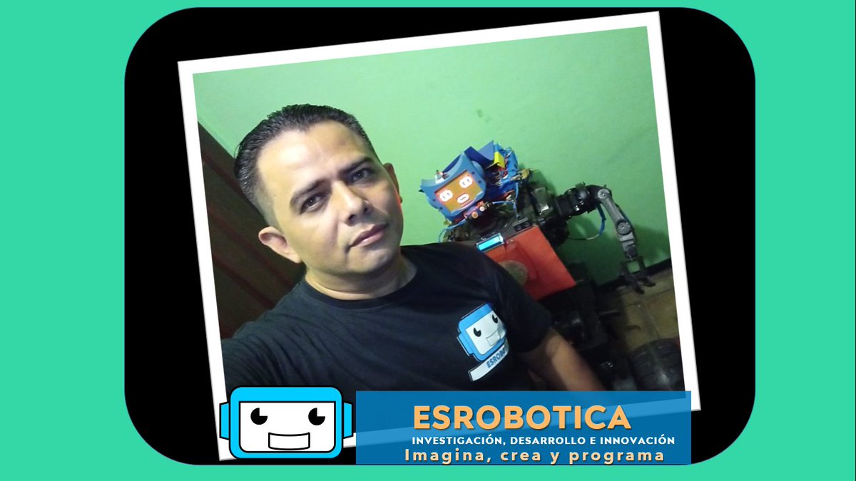 bermudez_ademir's tweet photo. Imagina, crea y programa!!!!
El Salvador con robótica!!!
Crear robots para un mundo mejor!
#ElSalvador
#educacion
#servicio
#robots
#Arduino
#python
#visualstudio
#visioncomputacional https://t.co/puWRGUDIBX
