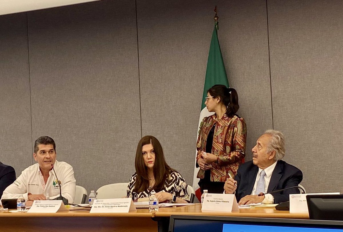 QroCnpr's tweet photo. Gracias @Mx_Diputados @_diputadospri por invitación para exponer la urgencia de acciones de apoyo a Productores del Campo Mexicano ante desaparición de la @FNDMX por el @gobmx , hablaban de soberanía alimentaria pero en la realidad sus acciones demuestran lo contrario. @CNPRmx https://t.co/SZcKqFJuF8
