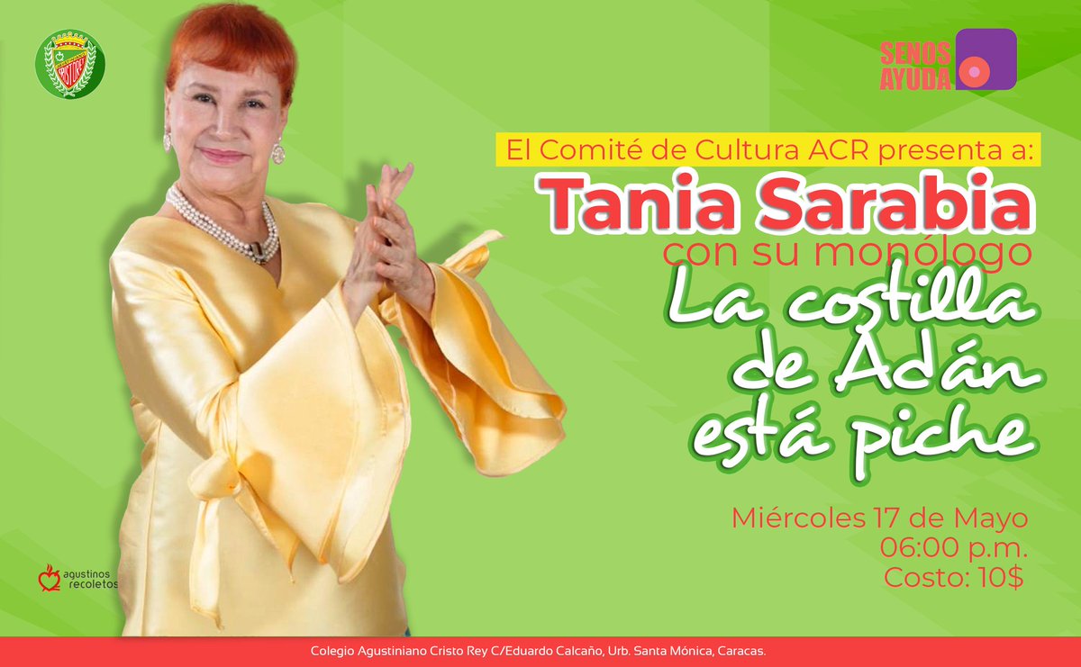 agustinianocr's tweet photo. 🚨¡Te esperamos!🚨

🗣️Adquiere tus entradas en las instalaciones de nuestro colegio... y disfrutemos juntos de una tarde de risa y compartir fraterno. https://t.co/xwjAH07i3g