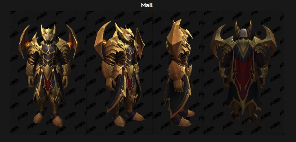 Zenyott_'s tweet photo. [SETS DRAGÃO NEGRO - ATAQUE DE FYRAKK]

Como vocês já devem ter visto, esses lindos sets poderão ser obtidos no ataque de Fyrakk! São lindos e a Blizzard tem acertado bastante em alguns transmogs. O que acharam??

#Dragonflight #transmogs https://t.co/XR6KJFSwdE