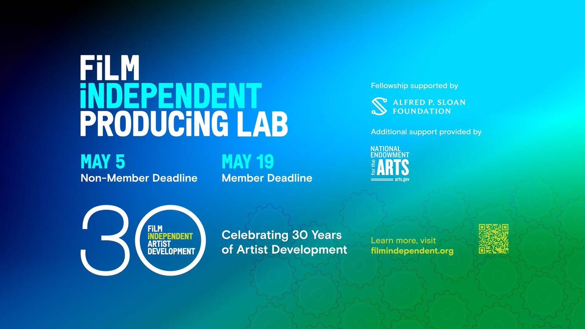 filmindependent's tweet photo. Have you applied to The Film Independent #ProducingLab yet? This Lab helps further careers of Fellows by introducing them to film professionals who can advise on the craft and business of independent producing. Learn more and apply: https://t.co/7gpqWrfpFt https://t.co/eAdVItvF13