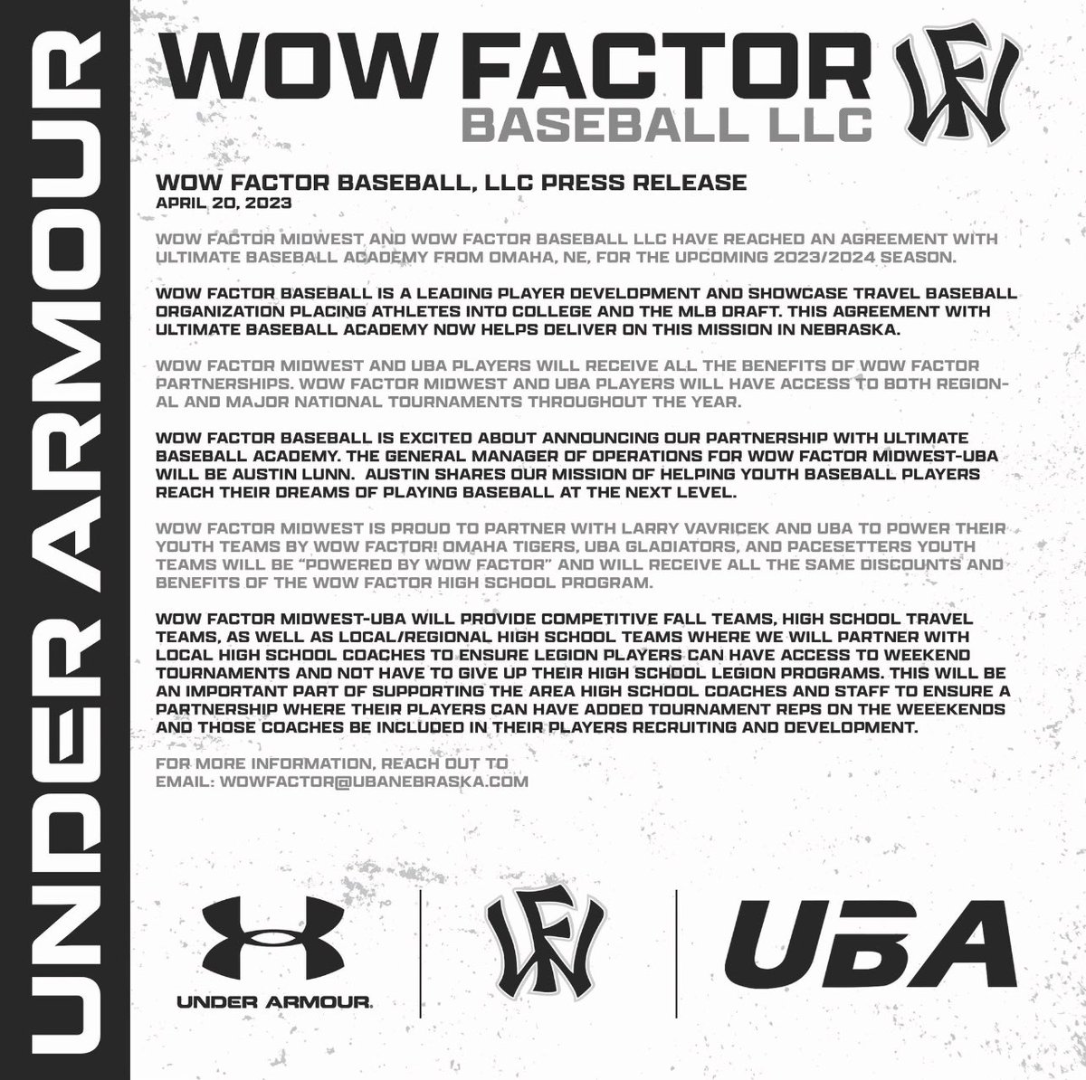 Wow Factor Baseball tweet media