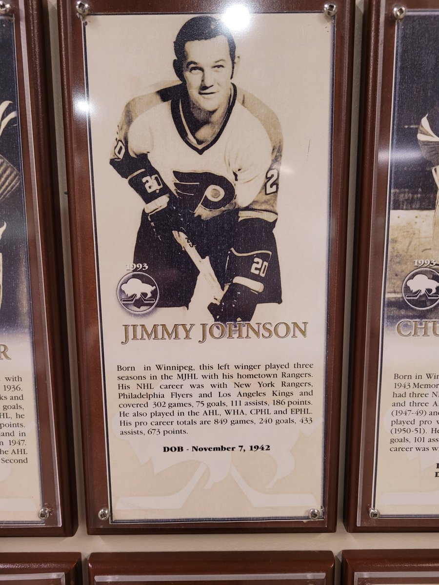 Found their mom's favorite hockey coach...he was a legend! <a href="/umanitoba/">University of Manitoba</a> <a href="/NHLFlyers/">x - Philadelphia Flyers</a>