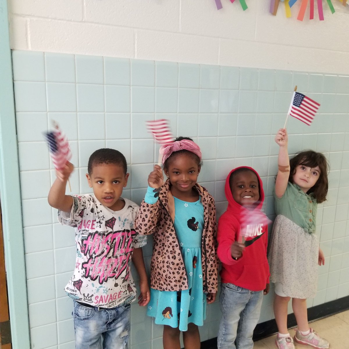 jshaber16's tweet photo. Yesterday we celebrated the children of our military families in Holland with a parade. @vbHolland @VBTitleI @VBPreK https://t.co/9AiiyNdWw8