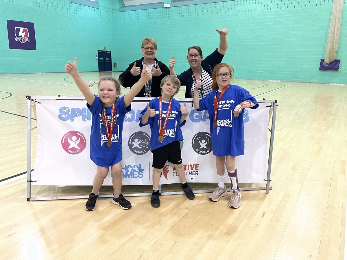 Accprimary's tweet photo. A big well done to our year 3 and 4 children who represented Melton and Belvoir at the KS2 New Age Kurling Competition. They came away with an amazing bronze medal🥉Super proud of you all. @ActiveLLROrg #LRSchoolGames Paralympic Festival #TeamMeltonBelvoir #ACCPE https://t.co/uHmADFxmHH
