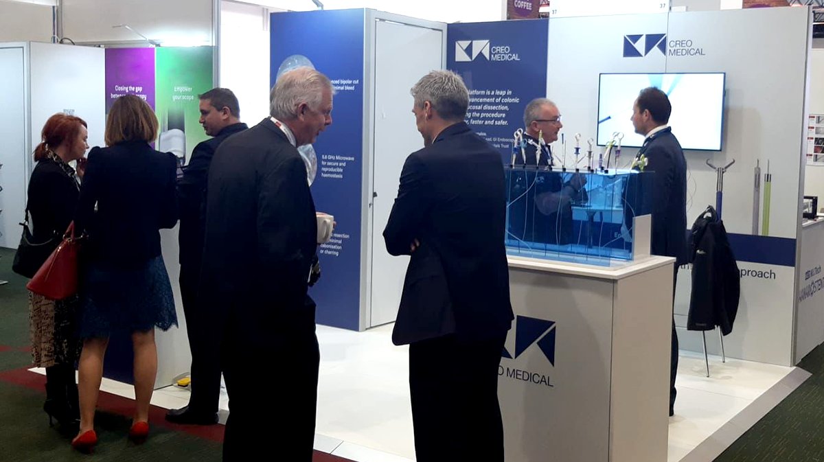 CreoEndoscopy's tweet photo. Events have gotten off to a cracking start here in #Dublin at #ESGEDays2023!  We've been busy #AdvancingEndoscopy and #ForgingConnections with some fantastic conversations today. 

☀️Join us bright &amp; early tomorrow from 9am on Booth 37 or learn more at https://t.co/ImBBIfo9xW https://t.co/sp7a1OBzH0