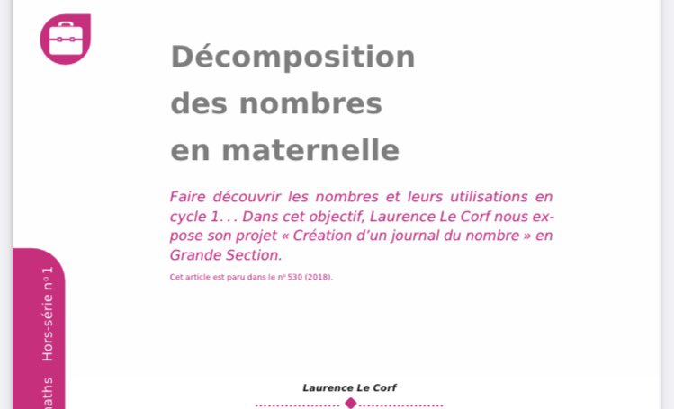 Au fil des maths (@aufildesmaths) on Twitter photo L’occasion aussi de (re)découvrir l’article de <a href="/22llc/">ᒪᗩᑌᖇᕮᑎᑕᕮ ᒪᕮ ᑕOᖇᖴ</a> paru dans le Hors-Spécial premier degré d’#AuFilDesMaths !
apmep.fr/IMG/pdf/AFDM_H… L’occasion aussi de (re)découvrir l’article de <a href="/22llc/">ᒪᗩᑌᖇᕮᑎᑕᕮ ᒪᕮ ᑕOᖇᖴ</a> paru dans le Hors-Spécial premier degré d’#AuFilDesMaths !
apmep.fr/IMG/pdf/AFDM_H…