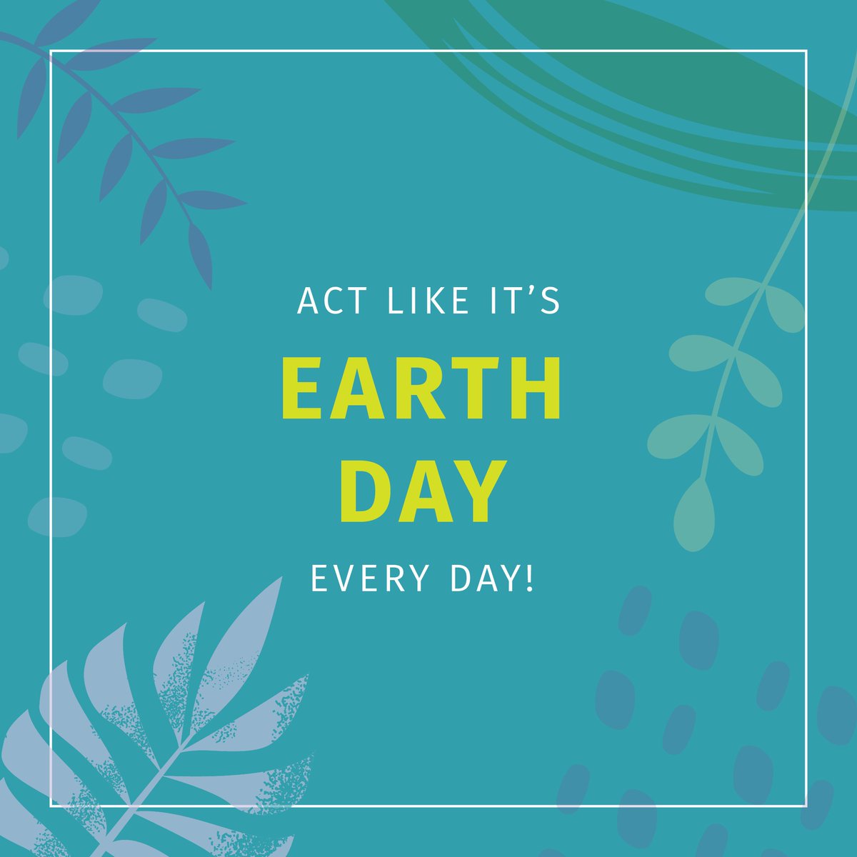 While Earth Day comes once a year, we believe it should be kept in mind daily. 
Let us know how you’re celebrating.🌎
#EarthDayEveryday #CelebrateSustainably #ProtectOurPlanet