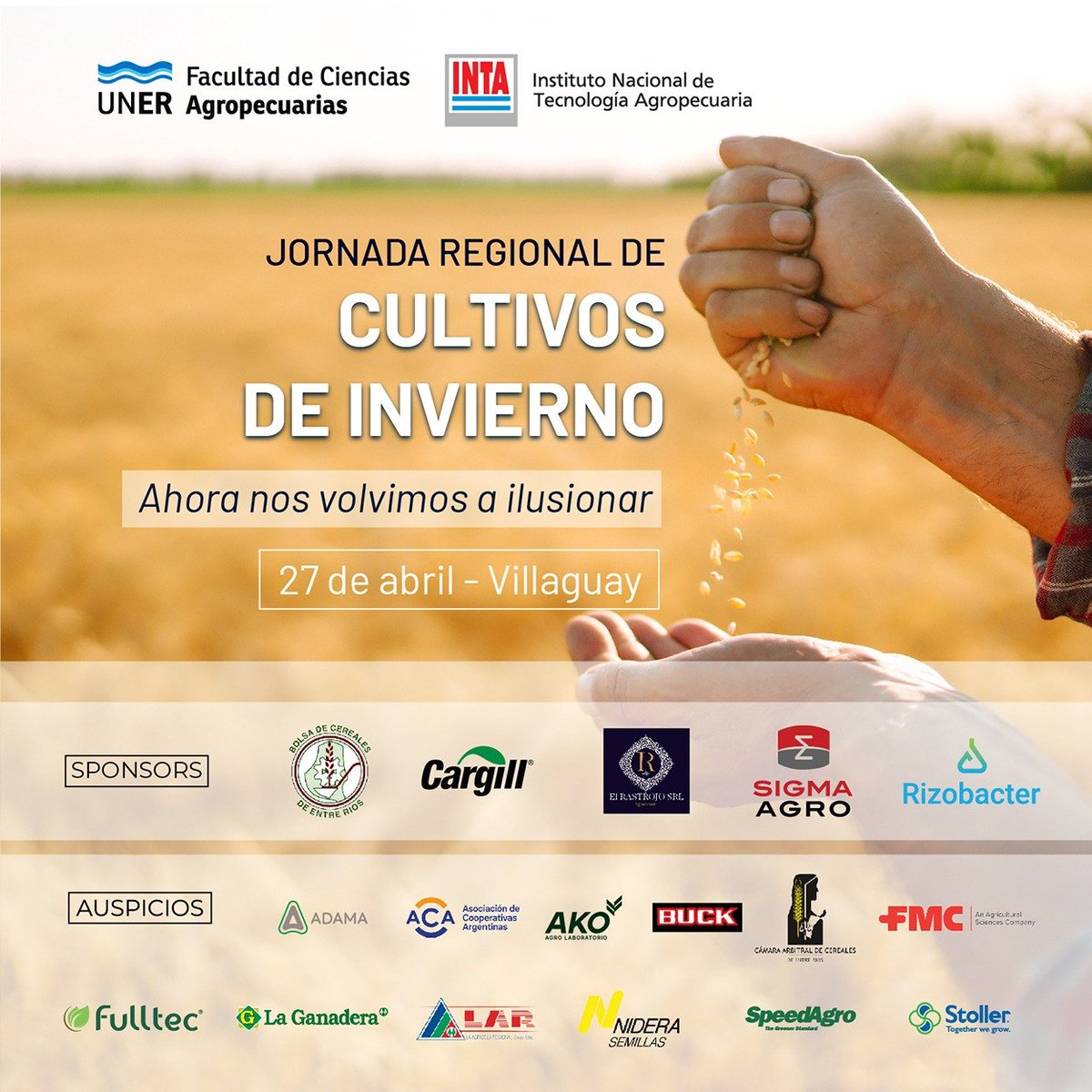 INTA Radio Entre Ríos📻
TITULOS Programa 127 - abril de 2023
Más información: bit.ly/3AdGBmX