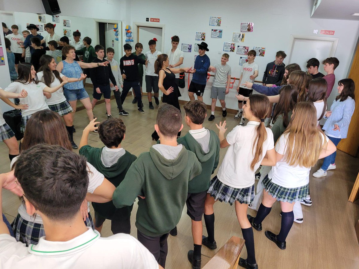 Y también clases de flamenco con la profesora Margarita Ramos @CDPStoday