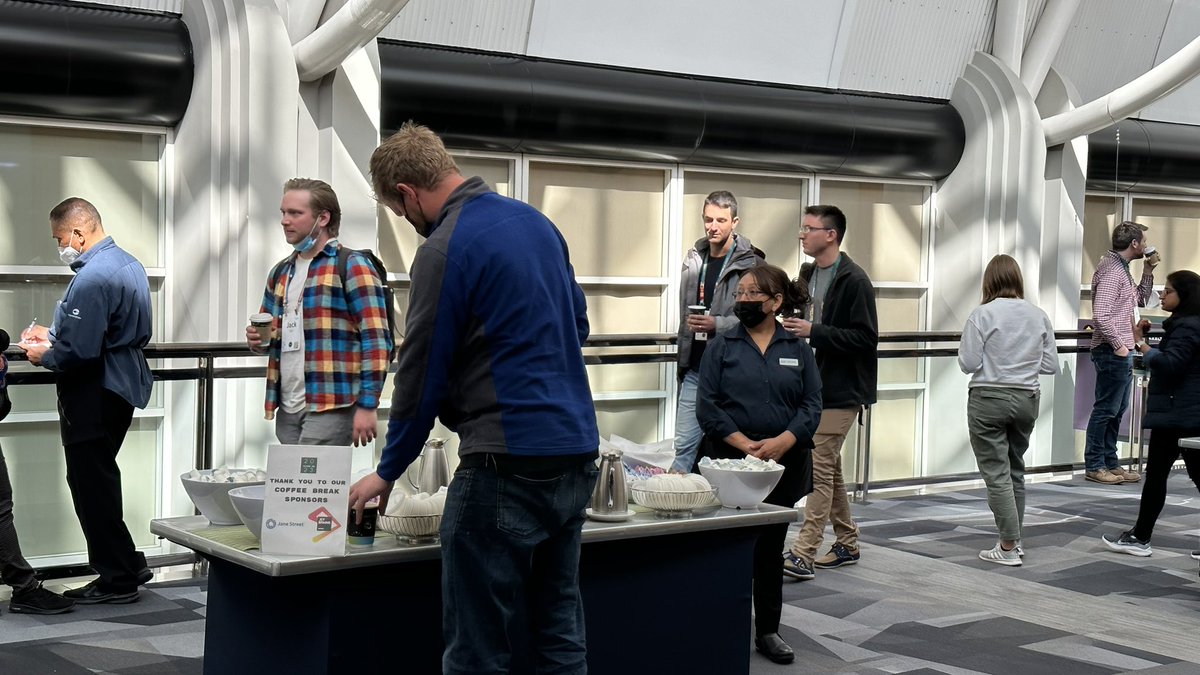 PlasmaDray's tweet image. Tutorials continue after a coffee ☕️ break #PyConUS #PyCon2023