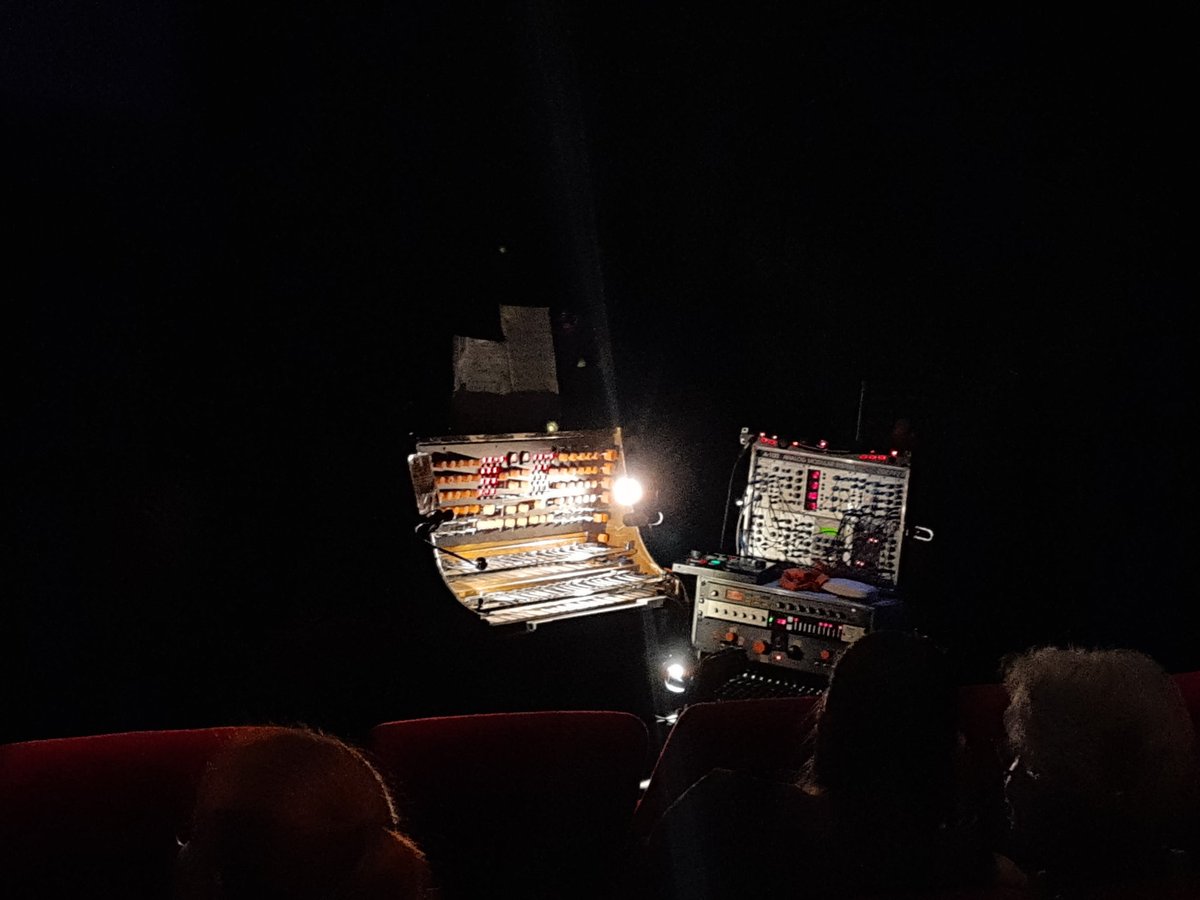 tefavidal's tweet photo. Today's silent film is Salome with live music from a ... trautonium ?!? https://t.co/IMX5XztuGB